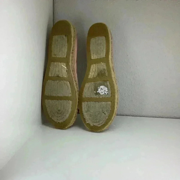 Simply Vera Wang Pink Beaded Embellished Slip On Espadrille Flats 7 - Picture 6 of 7